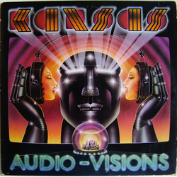 Kansas (2) Audio-Visions VINYL LP