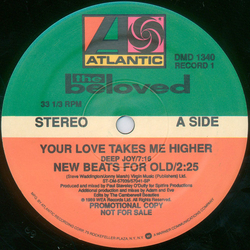 The Beloved Your Love Takes Me Higher VINYL 2LP