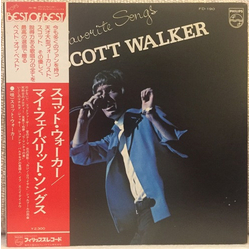 Scott Walker = スコット・ウォーカー* My Favorite Songs = マイ・フェイバリット・ソングス VINYL LP