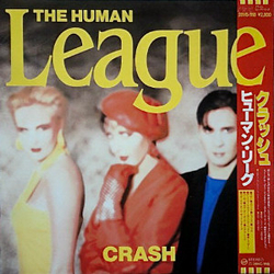 The Human League Crash JAPANESE VINYL LP