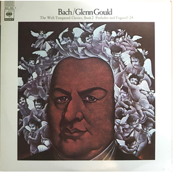 Bach / Glenn Gould The Well-Tempered Clavier, Book 2 Preludes And Fugues 1-24 JAPANESE VINYL 2LP