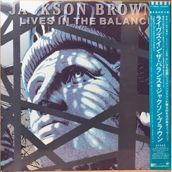 Jackson Browne Lives In The Balance JAPANESE VINYL LP