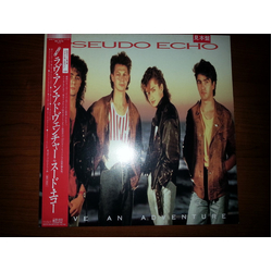 Pseudo Echo Love An Adventure JAPANESE VINYL LP