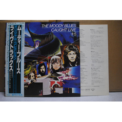 The Moody Blues Caught Live +5 JAPANESE VINYL 2LP