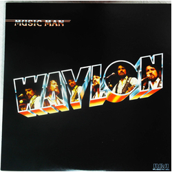 Waylon Jennings Music Man JAPANESE VINYL LP