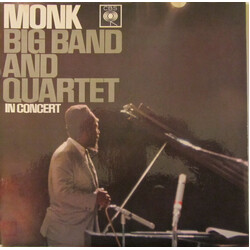 Thelonious Monk Big Band And Quartet In Concert Vinyl LP USED