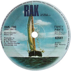 Kenny (3) Fancy Pants VINYL 7" USED