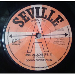 Dooley Silverspoon Mr. Deluxe USED VINYL 7INCH 45 RPM SINGLE PROMO