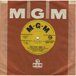 Eric Burdon & The Animals Sky Pilot USED VINYL 7INCH 45 RPM SINGLE
