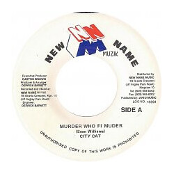 City Cat Murder Who Fi Muder USED VINYL 7INCH 45 RPM