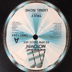 Lionel Richie Truly USED VINYL 12INCH 45 RPM
