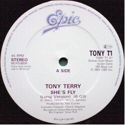 Tony Terry She's Fly Vinyl 12" USED