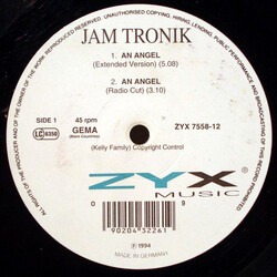 Jam Tronik An Angel USED VINYL 12INCH 45 RPM SINGLE