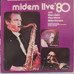 Stan Getz / Paul Horn / Mike Garson Midem Live '80 Vinyl LP USED