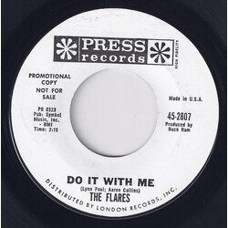 The Flares Do It With Me USED VINYL 7INCH 45 RPM PROMO