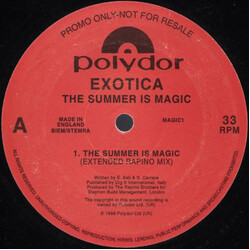 Exotica (3) The Summer Is Magic USED VINYL 12INCH PROMO