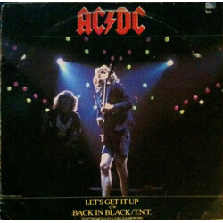 AC/DC Let's Get It Up USED VINYL 12INCH 45 RPM STEREO