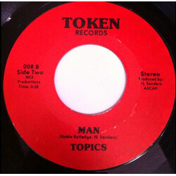 The Topics Choice Of A Million Girls USED VINYL 7INCH 45 RPM