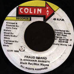 Black Rat / Max Wayne (2) / Steely & Clevie Fraud Brand / Shatta USED VINYL 7INCH 45 RPM