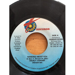 Delroy Stewart Thinking About You USED VINYL 7INCH 45 RPM