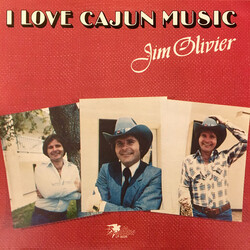 Jim Olivier I Love Cajun Music Vinyl LP USED
