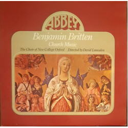 Benjamin Britten / The New College Oxford Choir / David Lumsden Church Music Vinyl LP USED