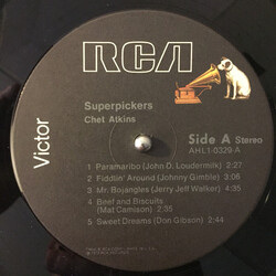 Chet Atkins Superpickers Vinyl LP USED