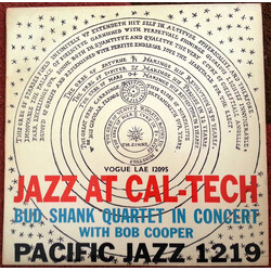 Bud Shank Quartet / Bob Cooper Jazz At Cal-Tech Vinyl LP USED