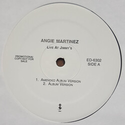 Angie Martinez Live At Jimmy's / Coast 2 Coast USED VINYL 12INCH PROMO