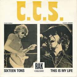 CCS Sixteen Tons USED VINYL 7INCH 45 RPM
