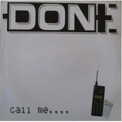 DON-E Call Me VINYL 12" USED