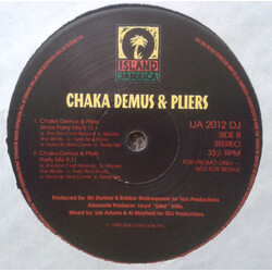 Chaka Demus & Pliers Hurry Up & Come USED VINYL 12INCH PROMO 33 S RPM