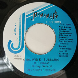 Bunny General Girl Wid Di Bubbling USED VINYL 7INCH 45 RPM SINGLE