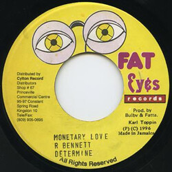 Determine Monetary Love USED VINYL 7INCH SINGLE