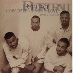 Portrait How Deep Is Your Love USED VINYL 12INCH