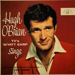 Hugh O'Brian TV's Wyatt Earp Sings Vinyl LP USED