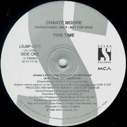 Chanté Moore This Time VINYL 12" USED