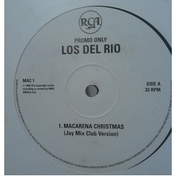 Los Del Rio Macarena Christmas USED VINYL 12INCH SINGLE SIDED PROMO