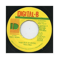 Dirtsman Nah Put It Dung USED VINYL 7INCH 45 RPM