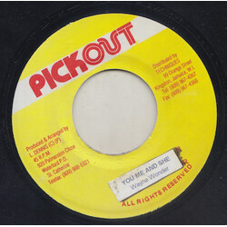 Wayne Wonder You Me And She USED VINYL 7INCH 45 RPM SINGLE REPRESS