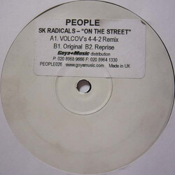 SK Radicals On The Street USED VINYL 12INCH WHITE LABEL