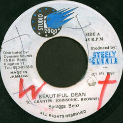 Spragga Benz Beautiful Dean USED VINYL 7INCH 45 RPM