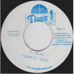 Frankie Paul Hi Miss USED VINYL 7INCH 45 RPM