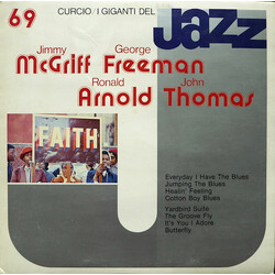 Jimmy McGriff / George Freeman / Ronald Arnold / John Thomas (2) I Giganti Del Jazz Vol. 69 Vinyl LP USED