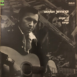 Waylon Jennings Singer Of Sad Songs Vinyl LP USED