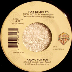 Ray Charles A Song For You USED VINYL 7INCH 45 RPM