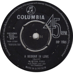 Clinton Ford / Geoff Love & His Orchestra A Beggar In Love USED VINYL 7INCH SINGLE 45 RPM