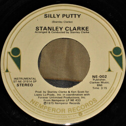 Stanley Clarke Silly Putty USED VINYL 7INCH 45 RPM SINGLE STEREO