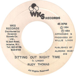 Ruddy Thomas Sitting Out Night Time USED VINYL 7INCH 45 RPM