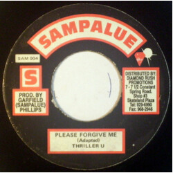 Thriller U Please Forgive Me USED VINYL 7INCH 45 RPM